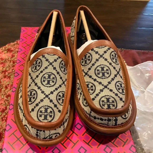 Tory Burch Shoes Tory Burch Buddy T Monogram Loafer Perfect